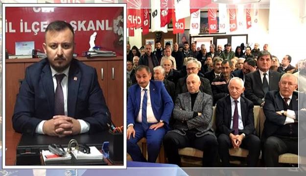 CHP Eynesil İlçe Başkanı Erhan Cebeci Oldu