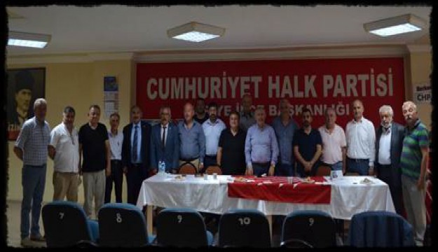 CHP İlçe Başkanları Espiye'de Toplandı