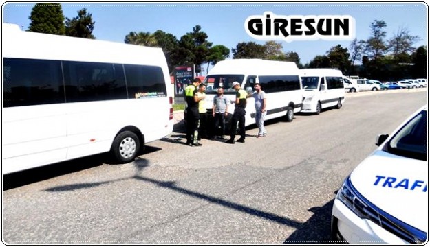  
Giresun'da Alkollü Okul Servisi Sürücülerine Ceza