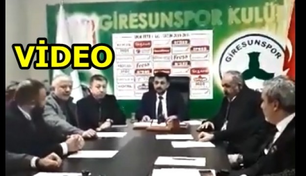 Giresunspor'un yeni başkanı Sacit Ali Eren 