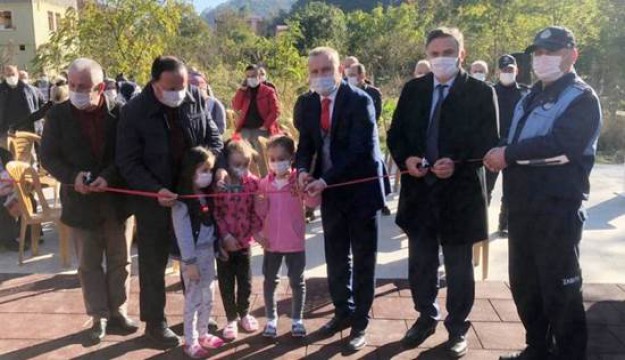 Keşap’ta Çocuk Parkı Açılışı Gerçekleştirildi