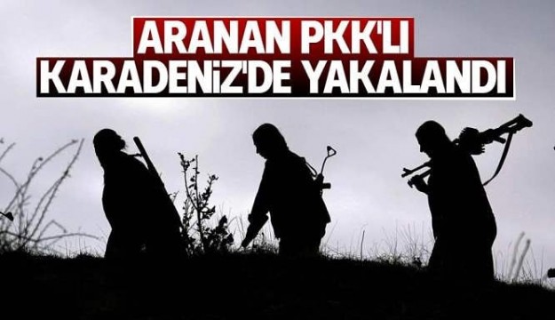 PKK'LI TERÖRİST TRABZON'DA YAKALANDI!