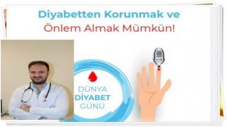 Dr. Kubilay İşsever,Diyabet’in önemi vurgulandı