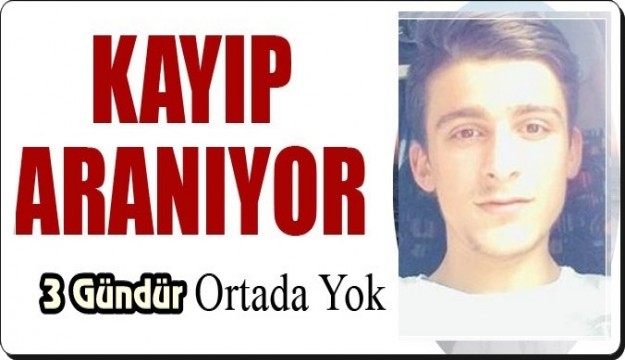 Trabzonlu Emrah, 3 gündür kayıp !