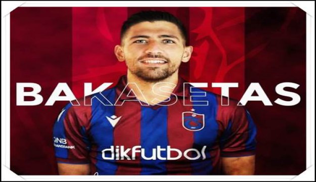 Trabzonspor'un yeni transferi Bakasetas, Beşiktaş maçı kadrosunda!