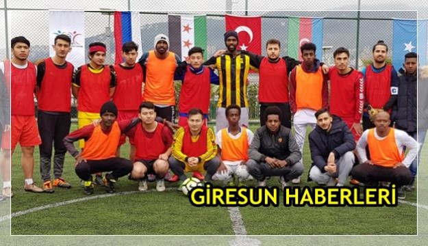 Uluslararası Öğrenciler Futbol Turnuvasında Karşılaştı